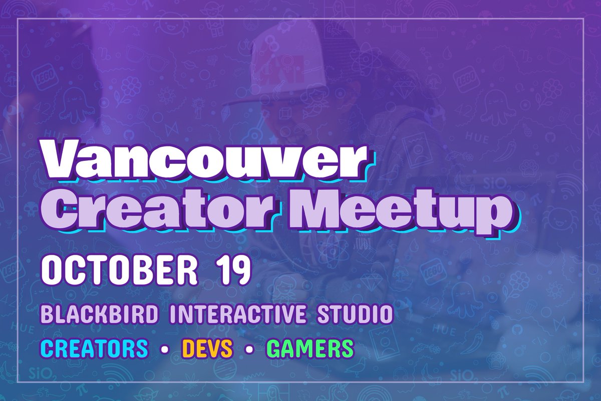 WE'RE BACK, FRIENDS! 🎉

Join us on October 19 at Blackbird Interactive Studio for our reboot event. We missed you!

We're also looking for sponsors, volunteers, and game demos. 🙏🏼

RSVP + details 👉🏼 twitchvancouver.ca/october19