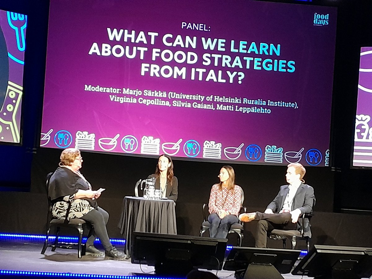 Epanet-verkosto (@epanetverkosto) on Twitter photo Marjo Särkkä, Silvia Gaiani, Virginia Cepolina & Matti Leppälehto #fooddaysseinajoki2024 <a href="/Ruralia_UH/">Ruralia-instituutti</a> <a href="/seamkruoka/">SeAMK Ruoka</a> Marjo Särkkä, Silvia Gaiani, Virginia Cepolina & Matti Leppälehto #fooddaysseinajoki2024 <a href="/Ruralia_UH/">Ruralia-instituutti</a> <a href="/seamkruoka/">SeAMK Ruoka</a>
