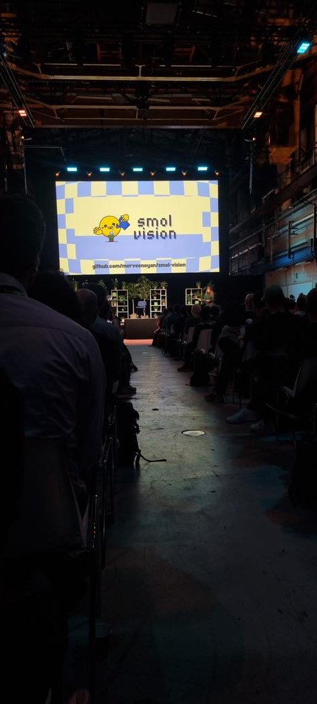 ben_burtenshaw's tweet image. Great talk @mervenoyann . It was awesome to get some clear advice on small vlms, using the specific model for the task, and multimodal RAG done right.
#pydata @PyData @pydataamsterdam