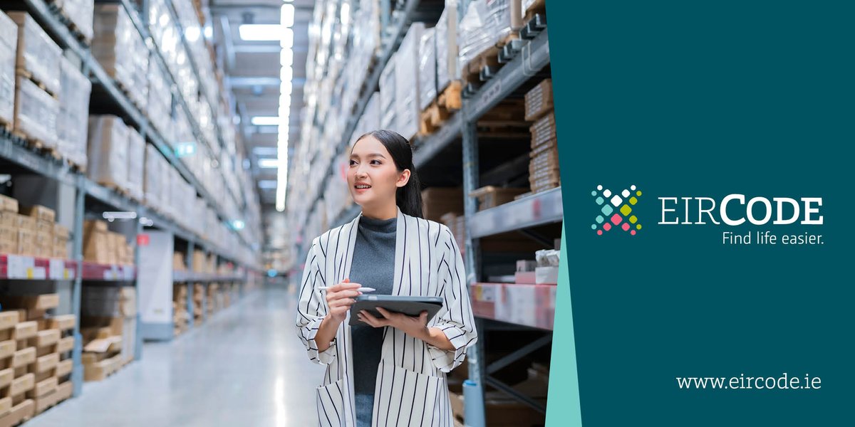 Eircode's tweet image. Using Eircodes in your day-to-day business can help with logistics and distribution planning. This will allow for better route planning and easier to find delivery and pick-up points. 
Read more here eircode.ie/benefits/overv…

#EircodeBenefits #Eircode #FindLifeEasier #Logistics…