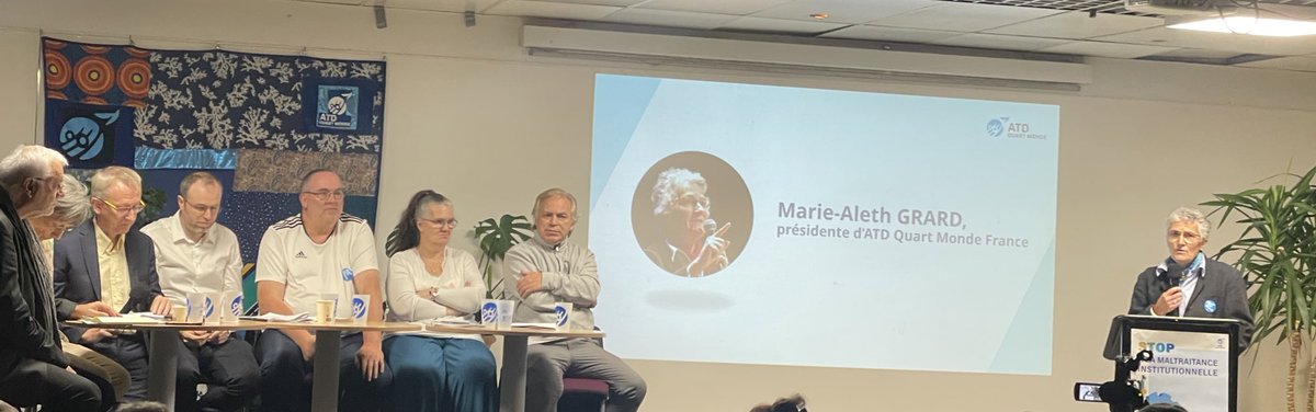 💫C’est parti pour la présentation de notre rapport sur la #MaltraitanceInstitutionnelle 

Suivez notre direct youtube.com/live/pWotcwjEO…
 
Et écoutez les témoignages et analyses de personnes qui ont l’expérience de la pauvreté, des professionnels et des chercheurs. 

À dérouler 🧶