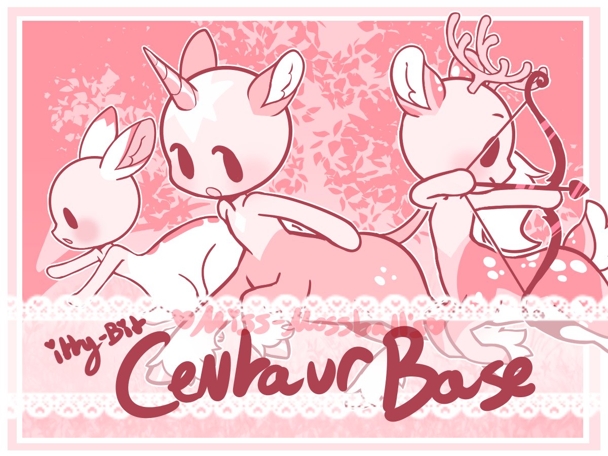 Miss_mossball's tweet image. 🐎Centaur Base Raffle🦌
Start: 9/21/2024
End: 9/23/2024 

I'm raffling off the BASE FILE for You to draw your ocs and adopts on!

Rules:
🐇Be following me
🦌RT this tweet
🐎Comment!

All who join will be @'d to see who won+advertise the base's release on ko-fi