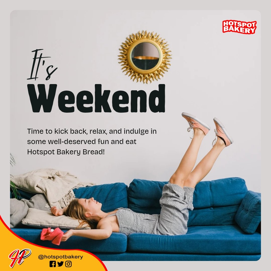 hotspotbakery's tweet photo. Rise and shine, bread lovers! 🥖 This weekend, our bakery's got more bread in the oven than a reality TV show has drama. Come grab a loaf and make your weekend toast-tally awesome. We're kneading you to stop by! 🍞😄

#hotspotbread #hotspotbakery #weekend #enjoylife #instafood https://t.co/KeCGDrDIcM