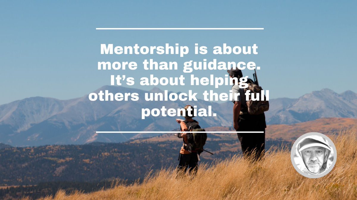 HalftimeTales's tweet image. Mentorship is about more than guidance. It’s about helping others unlock their full potential. #UnlockPotential #MentorWithPurpose #InspireAndGuide #MentorshipMatters #BeAMentor #ImpactTheNextGen #GuideToSuccess #LeadByExample #EmpowerOthers