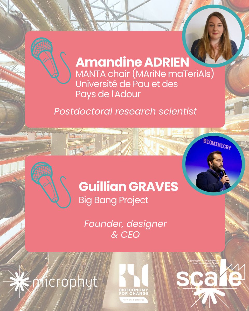 🚨Registrations are closed! We are happy to say the event has been popular and is already full!

📅 Dates: September 26-27, 2024
📍 Location: Montpellier, France
💬Language: French

#MicrophytDay #Montpellier #Microalgae #Biomimicry #Sustainability #AdvancedBeauty #NovelNutrition