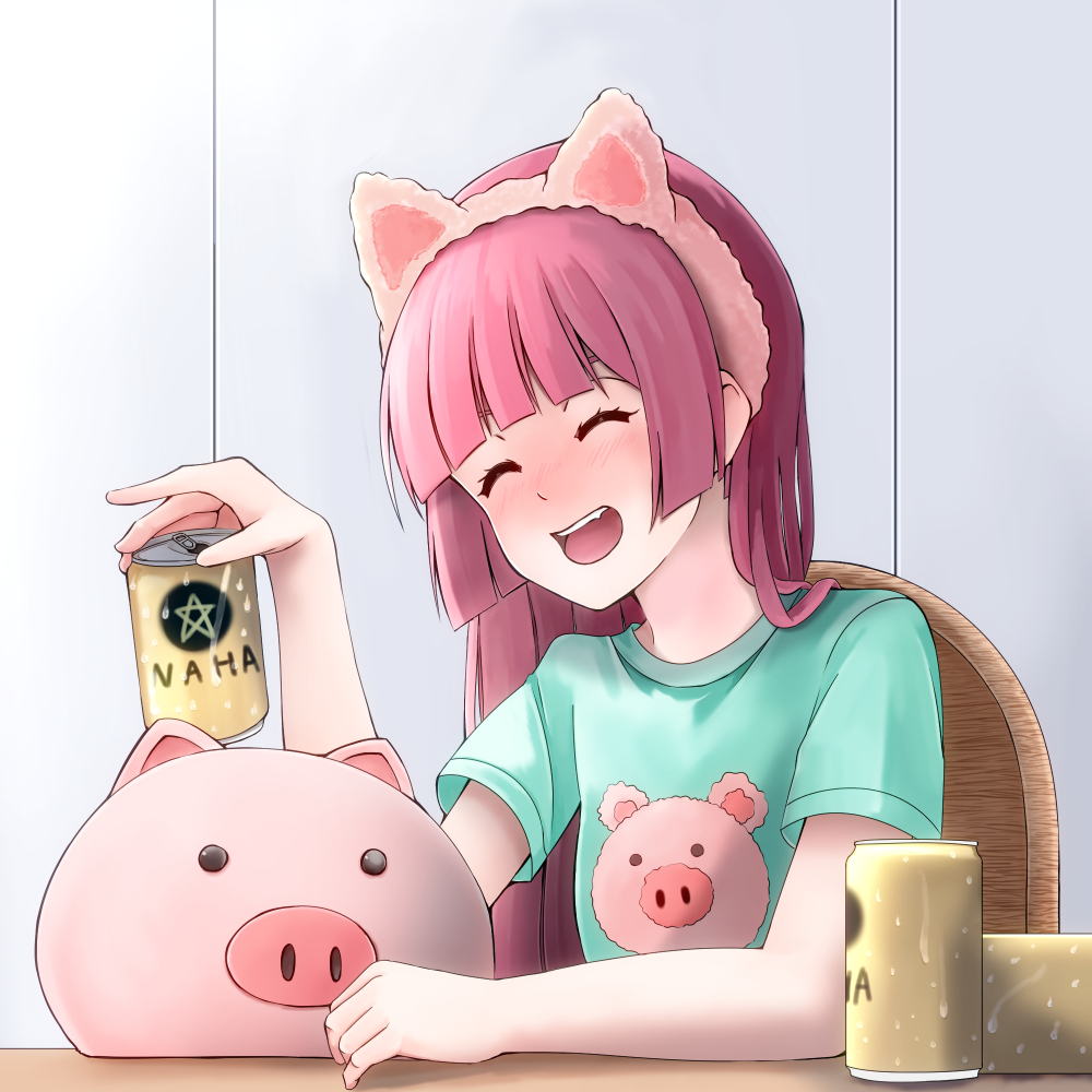 廣井きくりのやつ
 #皆さんラフと塗った後を見せてください 