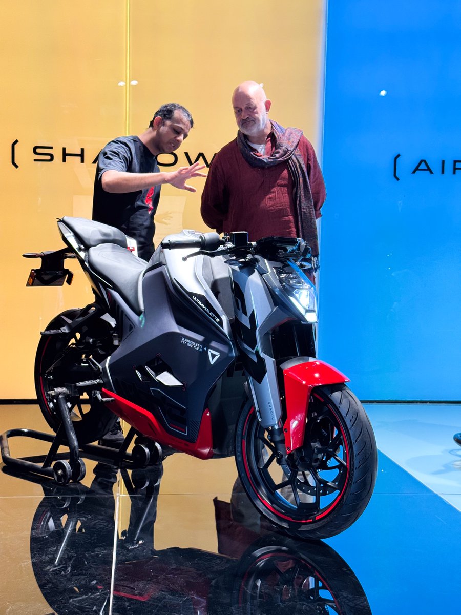 nirajrajmohan's tweet image. @Werner It was great having you over at @UltravioletteEV 
Your passion for motorcycles got us excited as well.
@bhtvinayak I think this is the book Werner was talking about - Motorcycle Dynamics by Vittore Cossalter