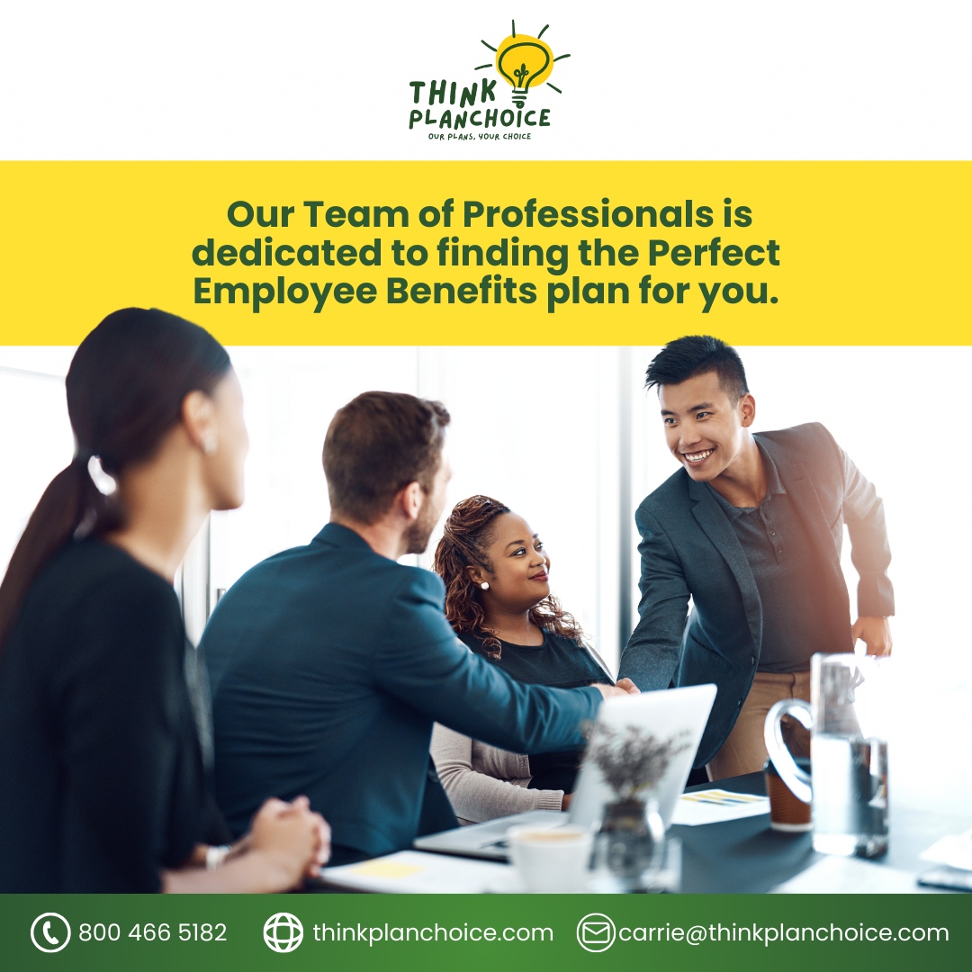 ThinkPlanChoice's tweet image. 🎯 Finding the Perfect Plan, Just for You 🎯

Our team at PlanChoice is dedicated to finding the ideal employee benefits plan that fits your needs.

Trust our professionals to deliver the perfect match for you.

#PerfectPlan #DedicatedTeam #PlanChoice

... planchoice.com