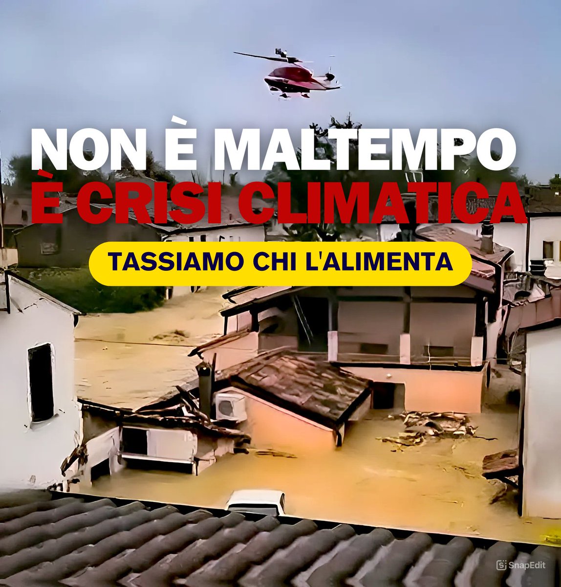 Propongo la creazione di un fondo per le persone colpite, finanziato attraverso una tassazione sulle attività che contribuiscono alla crisi, come gli allevamenti, l'agricoltura intensiva e industrie basate sui combustibili fossili.

Chi alimenta questa crisi climatica deve pagare