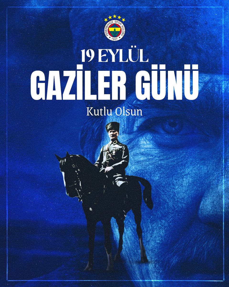🇹🇷 Başta Gazi Mustafa Kemal Atatürk olmak üzere vatanın bölünmez bütünlüğü adına canını ortaya koymuş tüm gazilerimizi saygı ve minnetle anıyorum. #GazilerGünü