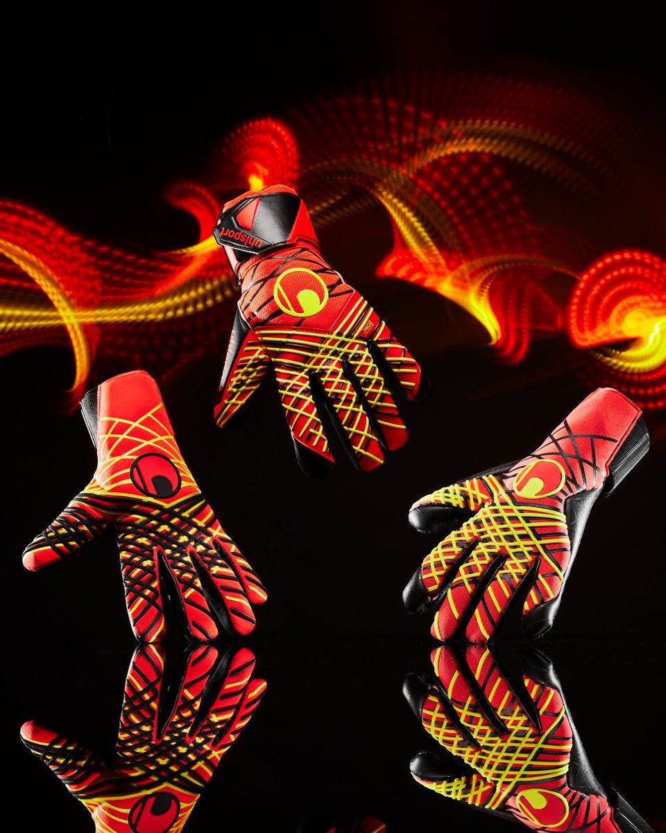 Playing with FIRE 🔥

Uhlsport have released their latest pack 😍 The Uhlsport Fire Prediction collection has arrived at Pro:Direct Soccer ⚡

Complete with the Ultragrip, Absolutgrip &amp; Supersoft models, shop your pair online at Pro:Direct Soccer 🔗 brnw.ch/UhlsportFireEd…