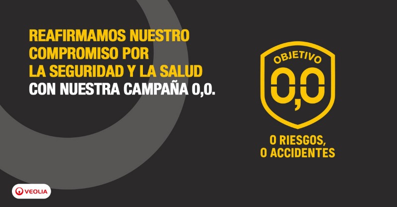 Veolia_Es's tweet photo. 🚨 ¡En @Veolia_Es sólo conocemos una forma de trabajar, y es hacerlo de forma segura! 

Celebramos la 10ª Semana Internacional de Seguridad y Salud de @Veolia con un objetivo claro: "0 Accidentes, 0 Riesgos". 🎯

👉  Una prioridad absoluta para todos los colaboradores de #Veolia.