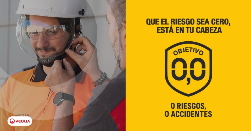 Veolia_Es's tweet photo. 🚨 ¡En @Veolia_Es sólo conocemos una forma de trabajar, y es hacerlo de forma segura! 

Celebramos la 10ª Semana Internacional de Seguridad y Salud de @Veolia con un objetivo claro: "0 Accidentes, 0 Riesgos". 🎯

👉  Una prioridad absoluta para todos los colaboradores de #Veolia.