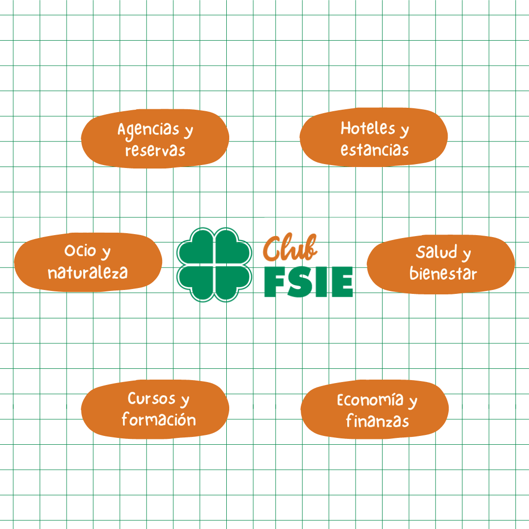 fsiegalicia's tweet photo. Ser do #clubfsie ten todas estas vantaxes.🍀
Descontos en mais de 300 marcas exclusivas! Aproveita todos os beneficios de ser afiliado.✨

#FSIEgalicia #clubfsie https://t.co/aAZNp2wLQO