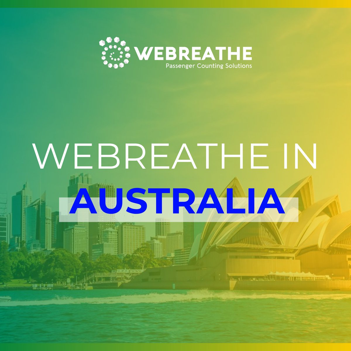 🌏WEBREATHE en Australie !

Comme nous l’avons récemment annoncé : WEBREATHE part à la conquête du marché des transports publics australien ! 🚍🇦🇺

#WEBREATHE #innovation #transports #Australie #mobilitédurable #environnement #écotechnologie