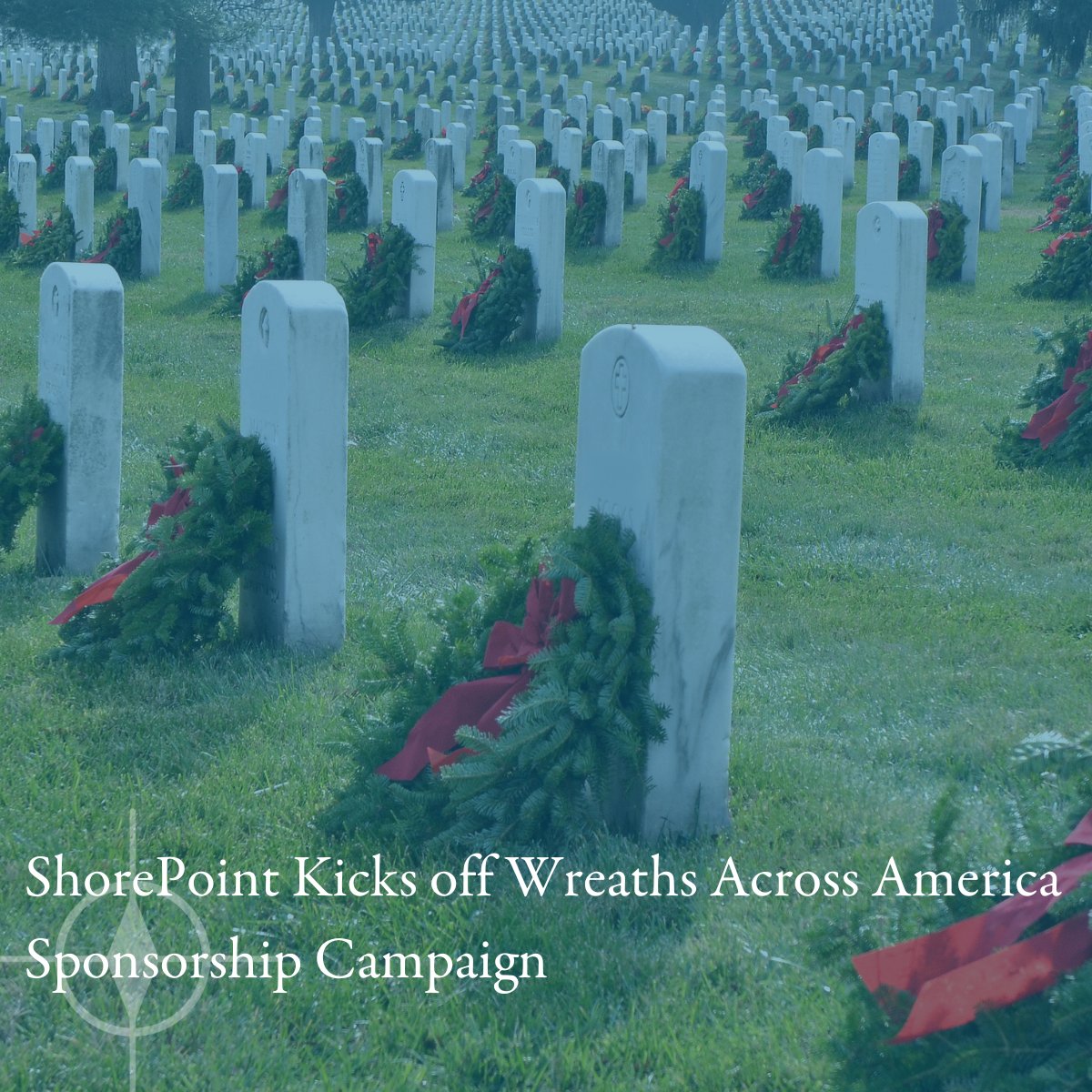 We’re committed to honoring #veterans and those who made the ultimate sacrifice. They remind us to #LiveWithPurpose. We encourage supporting @wreathsacross &amp; @arlingtonnatl to lay wreaths on the graves of our fallen heroes this year. Join us: shorepointinc.com/shorepoint-kic…