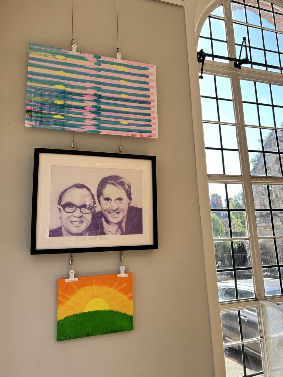 YorkExplore's tweet photo. Have you seen the new @dandelionarts1 exhibition in our café ? Why not pop in for a cup of tea and enjoy the colourful artwork and the autumn sunshine! 🌞
#ExploreMore #York https://t.co/Pqc8h83lBH