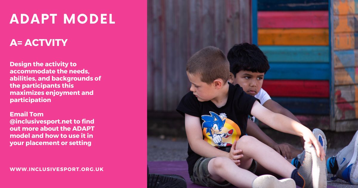 Inclusive Sport tweet media