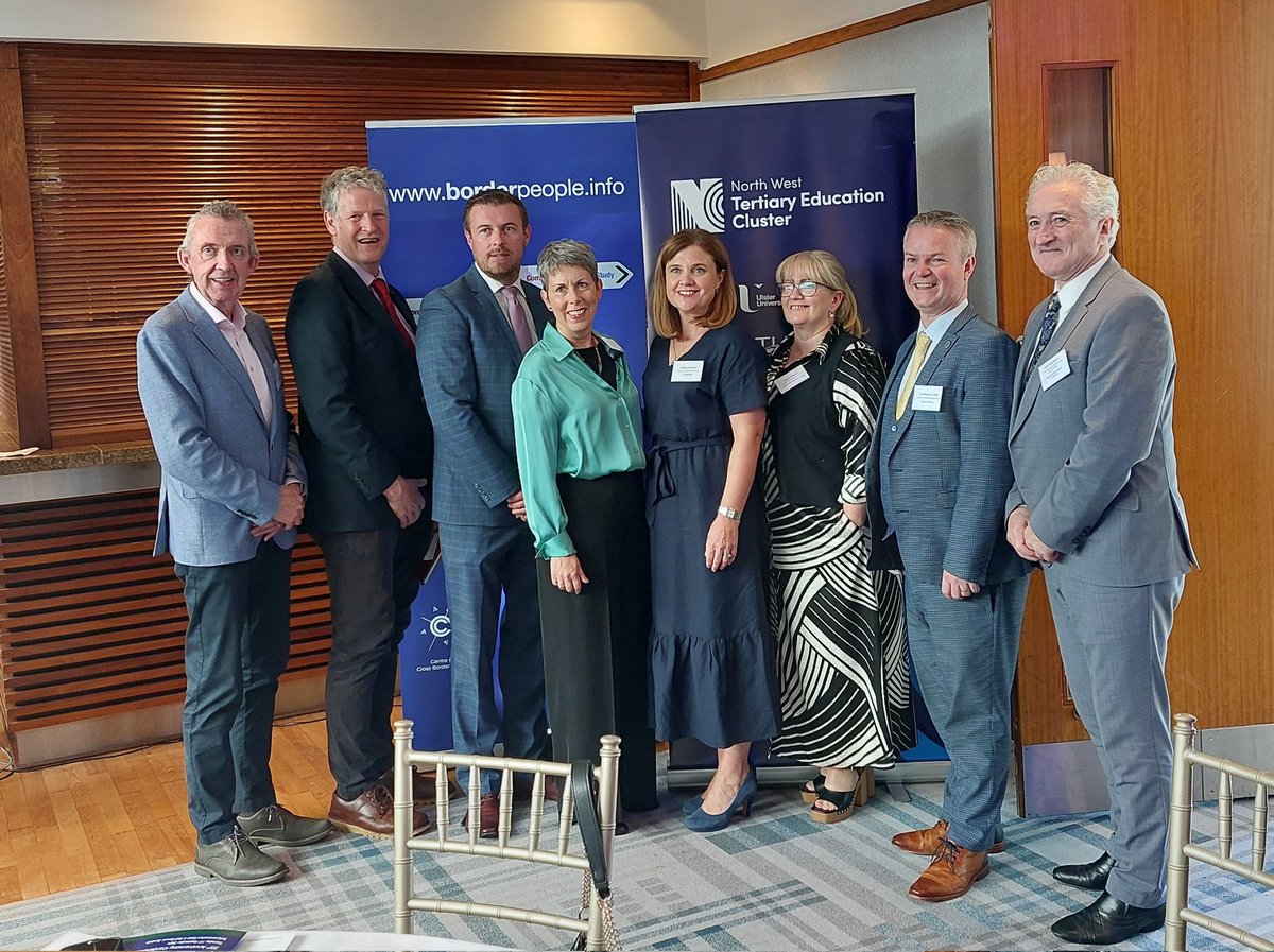 <a href="/mynwtec/">mynwtec</a> celebrating a shared journey and the path ahead <a href="/CCBSCrossBorder/">Centre for Cross Border Cooperation</a> conference today in Dundalk #crossborder #collaboration