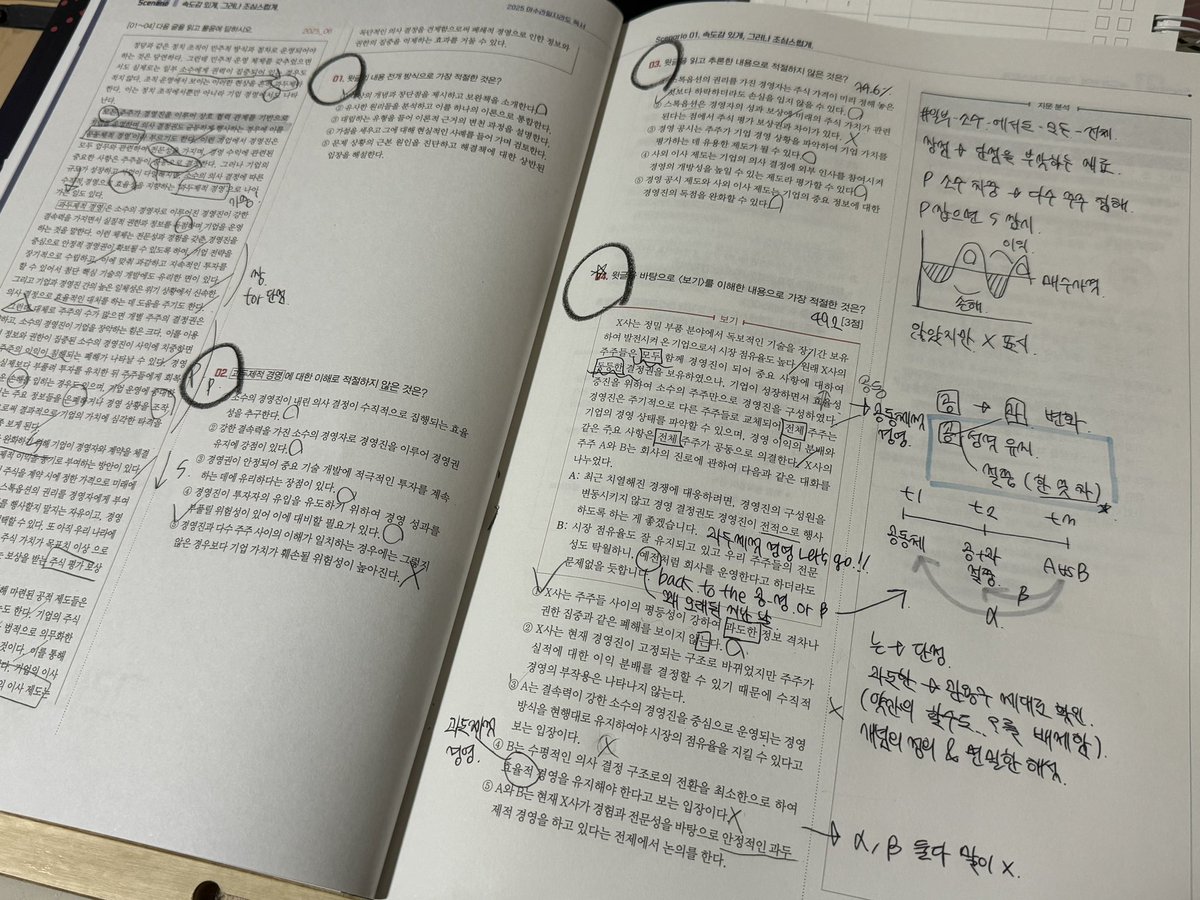 Jinpeiiqi's tweet image. 김승리쌤 처음들어봤는데
괜찮다 강의를 되게 맛있게 하시는듯
1.6배속으로 보면 그리 길지도 않아여 ㅊㅊ
지문분석 칸엔 지문분석이라기보단
해설 들으면서 놓친것들 위주로만 적어놨어요
복습할 때 볼려고..~