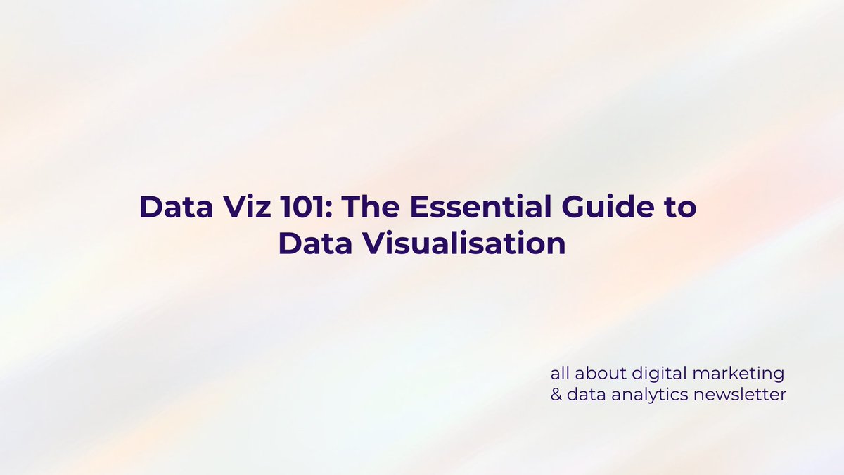 Gökçe (@gokce_yesilbas) on Twitter photo 🚀 I've just published a comprehensive guide on data visualisation, and I can't wait for you to check it out. This article is close to my heart for a couple of reasons:
1️⃣ It's laying the groundwork for my upcoming talk at <a href="/MeasureFest/">MeasureFest</a> on data storytelling with Tableau. Data viz 🚀 I've just published a comprehensive guide on data visualisation, and I can't wait for you to check it out. This article is close to my heart for a couple of reasons:
1️⃣ It's laying the groundwork for my upcoming talk at <a href="/MeasureFest/">MeasureFest</a> on data storytelling with Tableau. Data viz