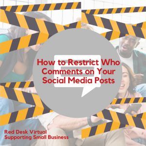 RedDeskVirtual's tweet image. How to Restrict Who Comments on Your Social Media Posts 
buff.ly/46OQyql 
#SocialMedia #SocialMediaPosts #SocialMediaComments
