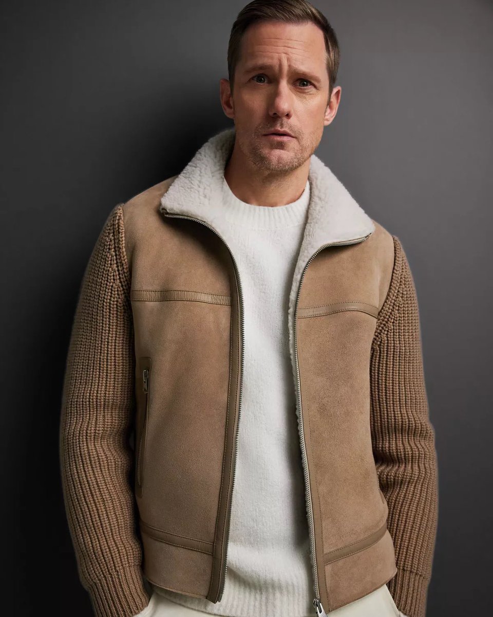 SkarsJoy's tweet image. New! 2 more photos from #mackage for their fall winter 2024 ad campaign with Alexander Skarsgård via  @voguescandi voguescandinavia.com/articles/alexa…