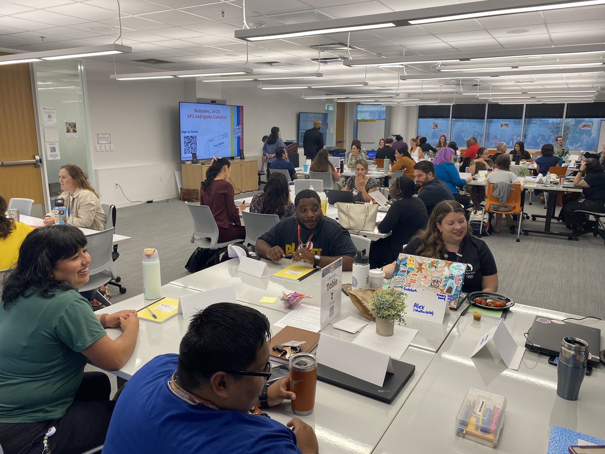 AP3/Ignite getting started @AustinISDTD affirms our leaders strengths before they are in the seats. Grateful to be a part of this great work 👏🏾