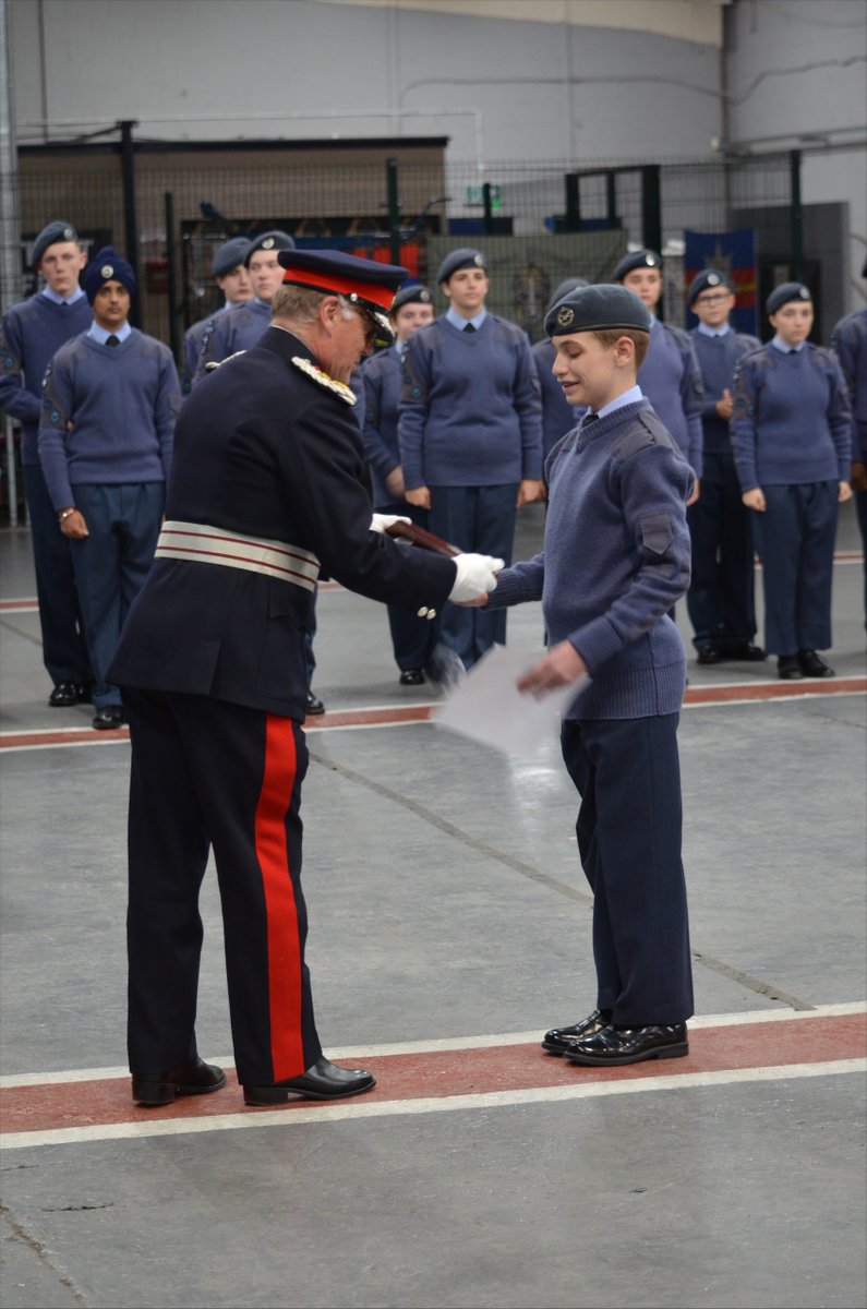 Lord-Lieutenant Northamptonshire (@northantsll) on Twitter photo It was an honour to attend <a href="/422corbyATC/">422 (Corby) Sqn ATC</a> passing out parade for training flight into main sqn after their Initial 6 months cadet training course and hand out their certificates. It was an honour to attend <a href="/422corbyATC/">422 (Corby) Sqn ATC</a> passing out parade for training flight into main sqn after their Initial 6 months cadet training course and hand out their certificates.