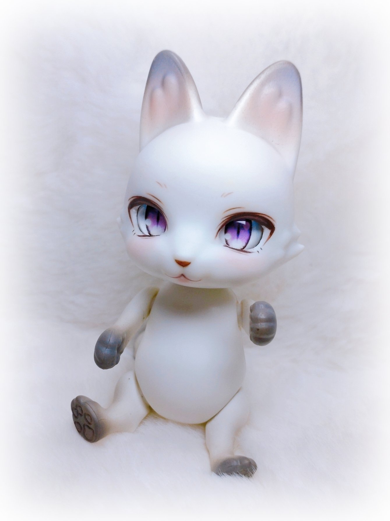 カプセルドール狐 古めかし