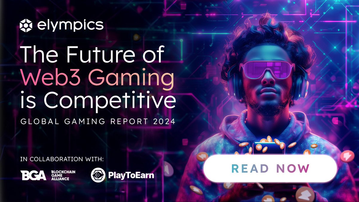 The Future of Web3 Gaming is Competitive 🔥 Check the Global Gaming Report of 2024

Opinions from industry leaders: <a href="/ysiu/">Yat Siu</a>, <a href="/ikardanoff/">Inal Kardan</a>, <a href="/borgetsebastien/">Sebastien 🏞</a>, <a href="/BGameAlliance/">Blockchain Game Alliance</a>, <a href="/PlayToEarn/">PlayToEarn</a> inside!

Get in: elympics.eo.page/global-gaming-…

To get the report, remember to approve your email first.