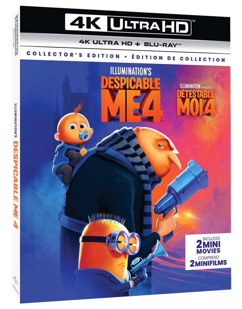 BenMkWrites's tweet photo. This daddy's a baddie. Follow us + RT to enter to #win a copy of the latest chapter in the #Minions saga, #DespicableMe4, available September 24 on 4K Ultra HD! https://t.co/7SWSZncaq4