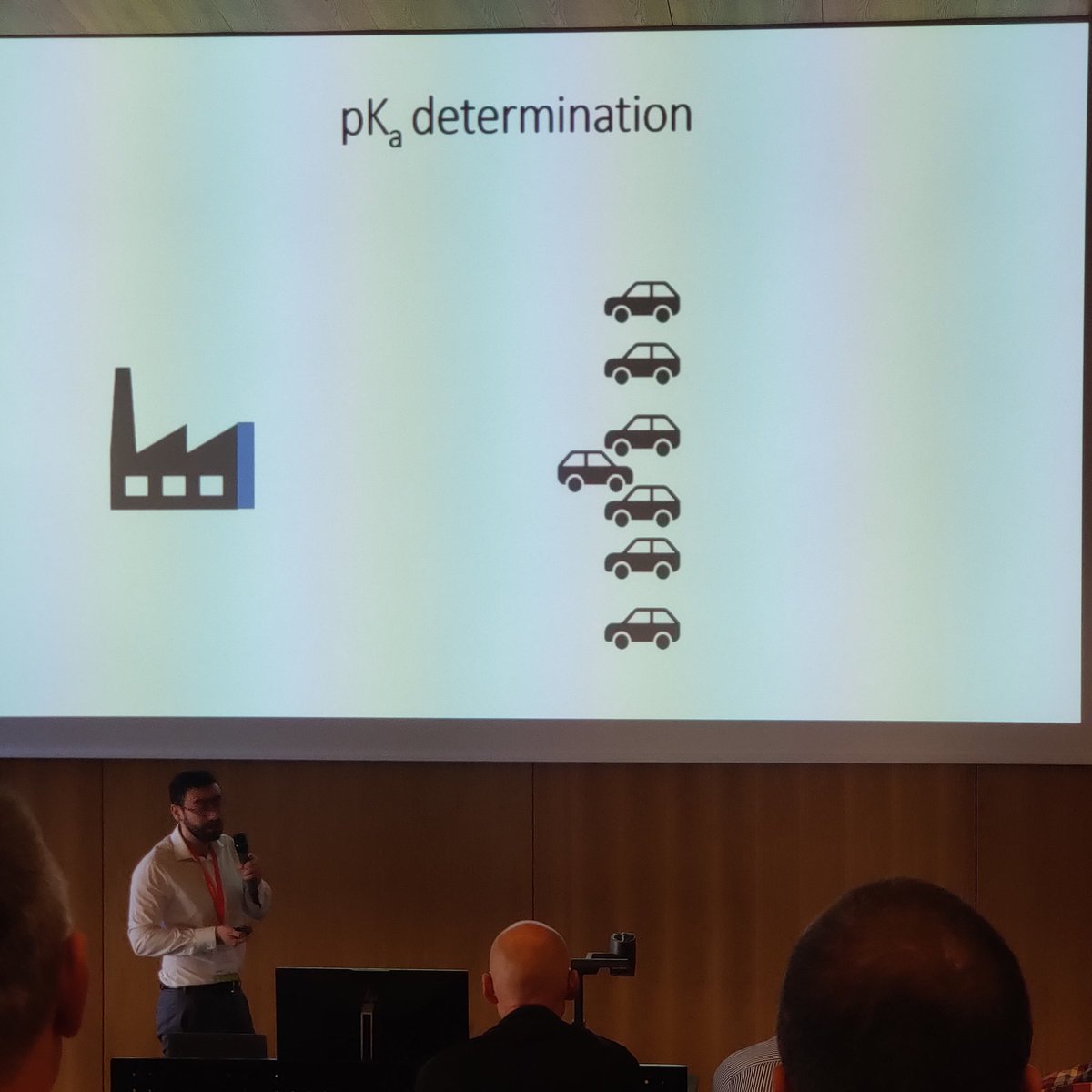 UEA_NMR's tweet photo. Haider Hussain, Dr Matthew Wallace and Dr Trey Koev telling us about all things #SpatiallyResolved #NMR at this year's #qNMR Symposium in Switzerland. @UEAPharmacy  @TTKoev https://t.co/1MisDPVcI2