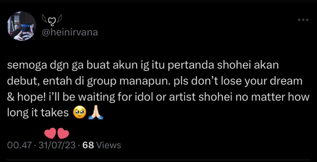 sozoohei's tweet photo. the fact that he’s been active on ig before i made that tweet LMAOOOO https://t.co/e0RoowImpG