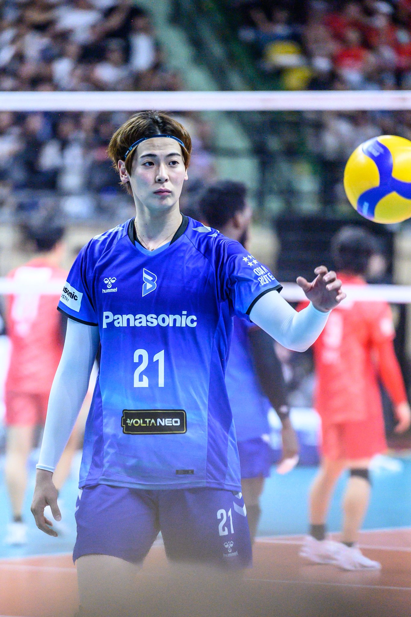 大阪ブルテオン 永露元稀 選手 大阪B永露元稀「次は全日本とか、ロスとかも」 SVリーグ開幕