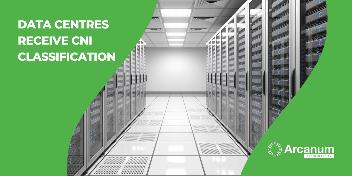 The UK Government has officially classed data centres as Critical National Infrastructure (CNI). What are the implications, and what experience does Arcanum have in securing CNI?

bit.ly/3XOZIQG

#DataCentres #CNI #CyberSecurity #Consultancy