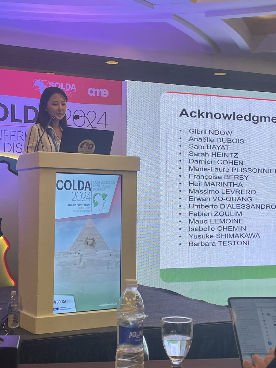 Erwan Vo quang (@erwanvoquang) on Twitter photo Dohyun Deo investigated the impact of serum and intrahepatic hepatitis B virus markers on clinical outcomes in HBV-infected and OBI patients in The Gambian population.
<a href="/ProlificaA/">Prolifica Africa</a> <a href="/gndow/">Gibril NDOW</a> <a href="/maud_lemoine/">Maud Lemoine</a>
#COLDA2024 Dohyun Deo investigated the impact of serum and intrahepatic hepatitis B virus markers on clinical outcomes in HBV-infected and OBI patients in The Gambian population.
<a href="/ProlificaA/">Prolifica Africa</a> <a href="/gndow/">Gibril NDOW</a> <a href="/maud_lemoine/">Maud Lemoine</a>
#COLDA2024