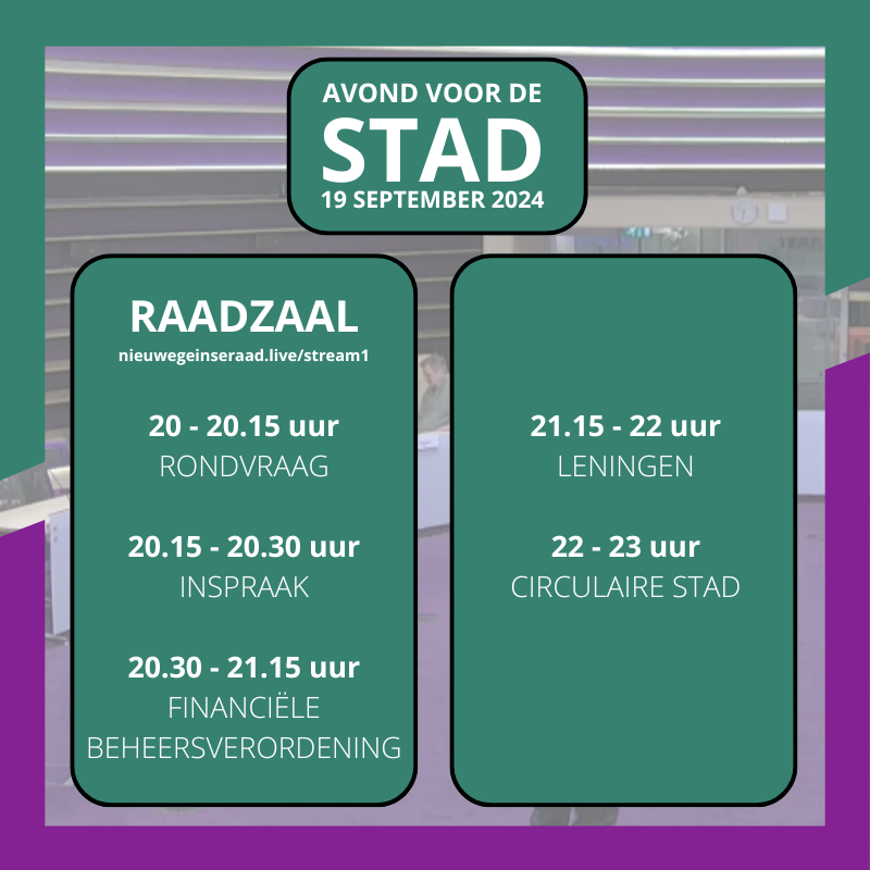 Voer voor de bestuurlijke fijnproever, deze Avond voor de Stad! Met twee besprekingen van raadsvoorbereidende onderwerpen en een informatieve presentatie over de circulaire stad. Meekijken zoals altijd via nieuwegeinseraad.live/stream1. #Nieuwegein #NieuwegeinseRaad