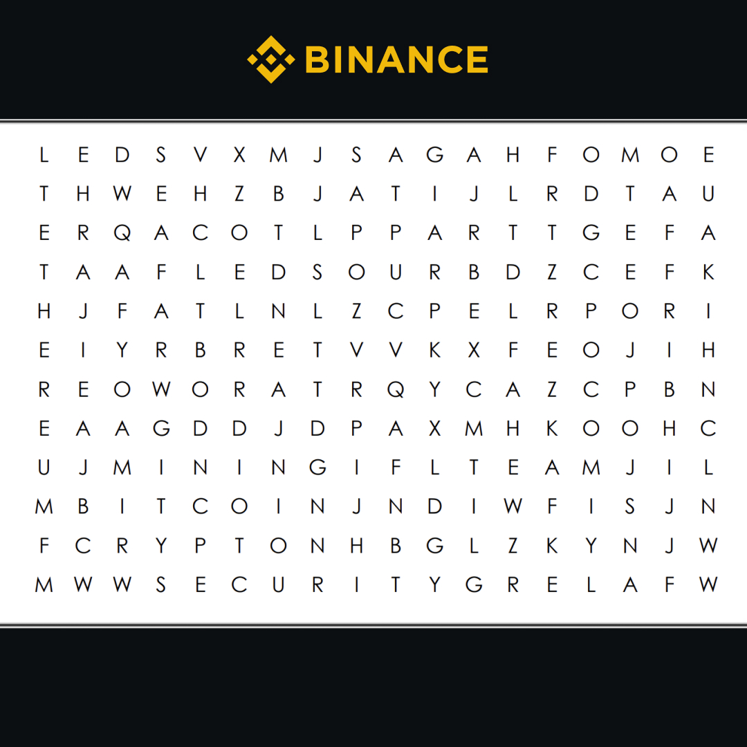 To our crypto enthusiasts, solve and win a share of $1200 FDUSD rewards 🥳

🔸Retweet &amp; Follow <a href="/BinanceAfrica/">Binance Africa</a>
🔸Comment on any 5 crypto words found in this puzzle.
🔸Tag 3 friends
🔸Fill entry ➡️ binance.com/en/survey/edf8…

📍100 winners to be rewarded