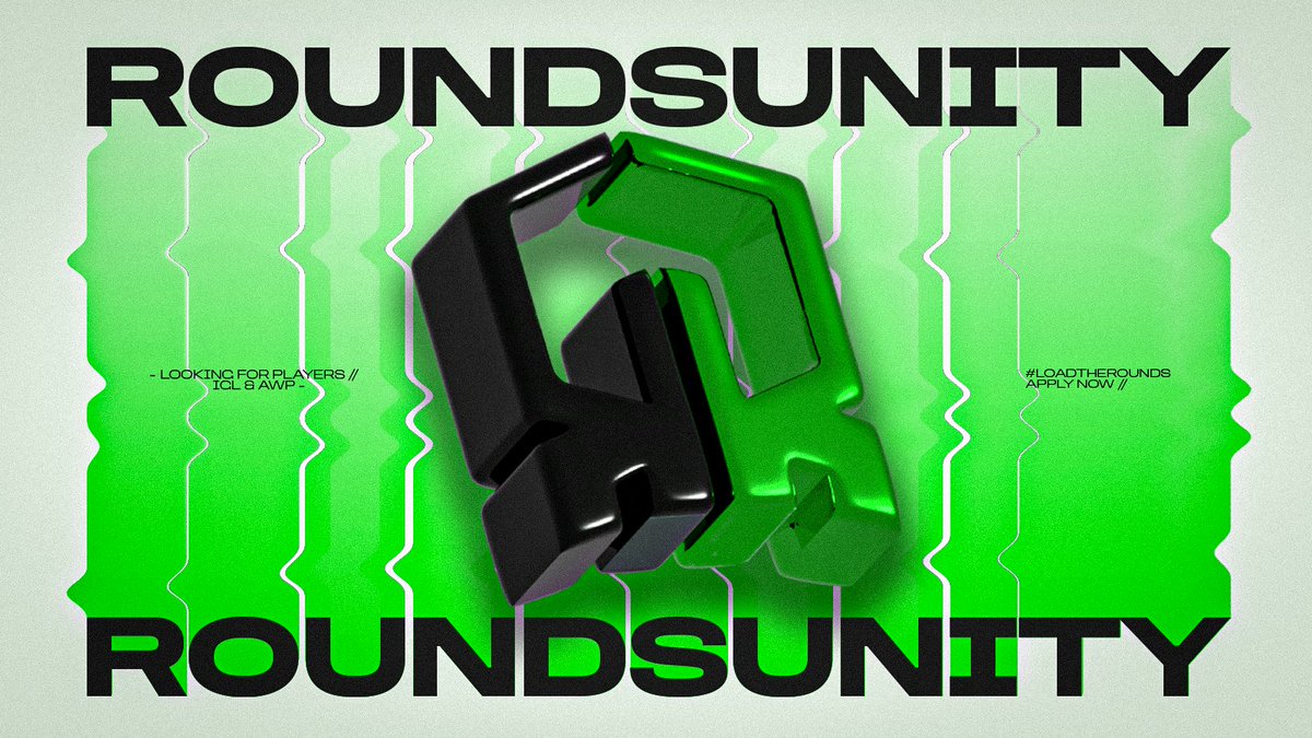 Are you an aspiring CS player? Ever wanted to play competitively?🫵

We are rebuilding our Rounds Unity academy roster and are looking for an AWP and IGL to join our family 💚

Apply here for a shot to join our ranks: 
forms.gle/7oUhgdVeRbt8in…

#LOADTHEROUNDS