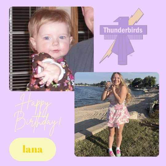 Wishing Varsity member Lana, a very happy birthday 💜💛