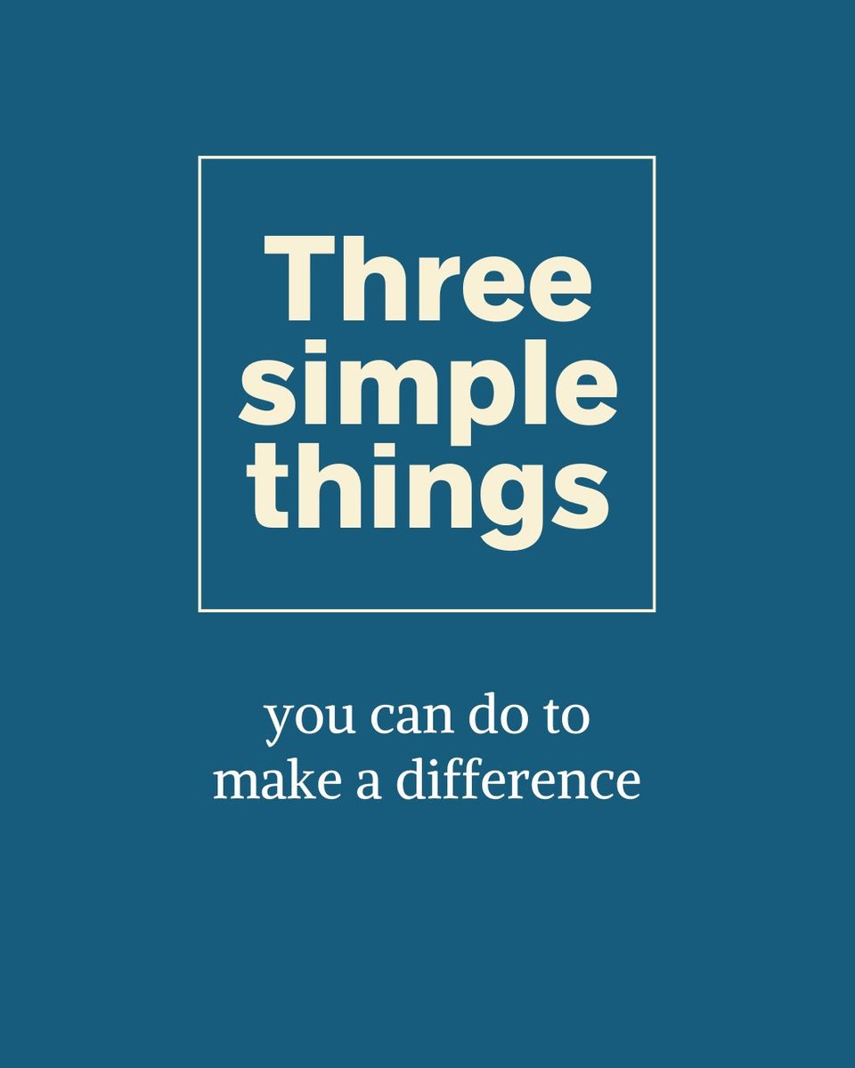 Hope68Houston's tweet photo. Here are three simple ways you can make a difference in someone's live today: (1/5) https://t.co/2Lug7mVYgV