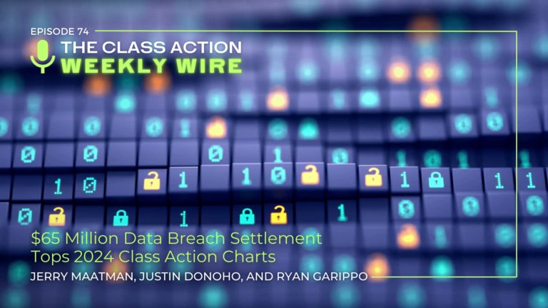 g_maatman's tweet image. The latest episode of our podcast series – the Class Action Weekly Wire – examines the blockbuster data breach class action settlement in the medical industry and what it means for companies in this space blogs.duanemorris.com/classactiondef…