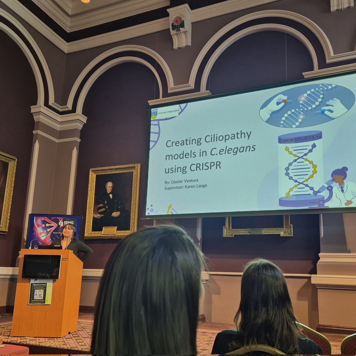 Glazier did a great job presenting  about her summer project today #proudPI