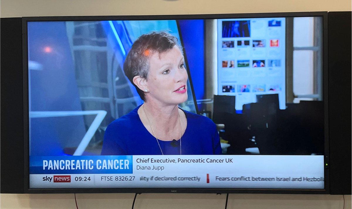 Pancreatic Cancer UK (@pancreaticcanuk) on Twitter photo Our CEO <a href="/dijupp/">diana jupp</a> joined <a href="/KayBurley/">Kay Burley</a> on <a href="/SkyNews/">Sky News</a> this morning to talk about a vaccine aiming to prevent #PancreaticCancer returning after surgery, currently in clinical trials in Birmingham. Our CEO <a href="/dijupp/">diana jupp</a> joined <a href="/KayBurley/">Kay Burley</a> on <a href="/SkyNews/">Sky News</a> this morning to talk about a vaccine aiming to prevent #PancreaticCancer returning after surgery, currently in clinical trials in Birmingham.