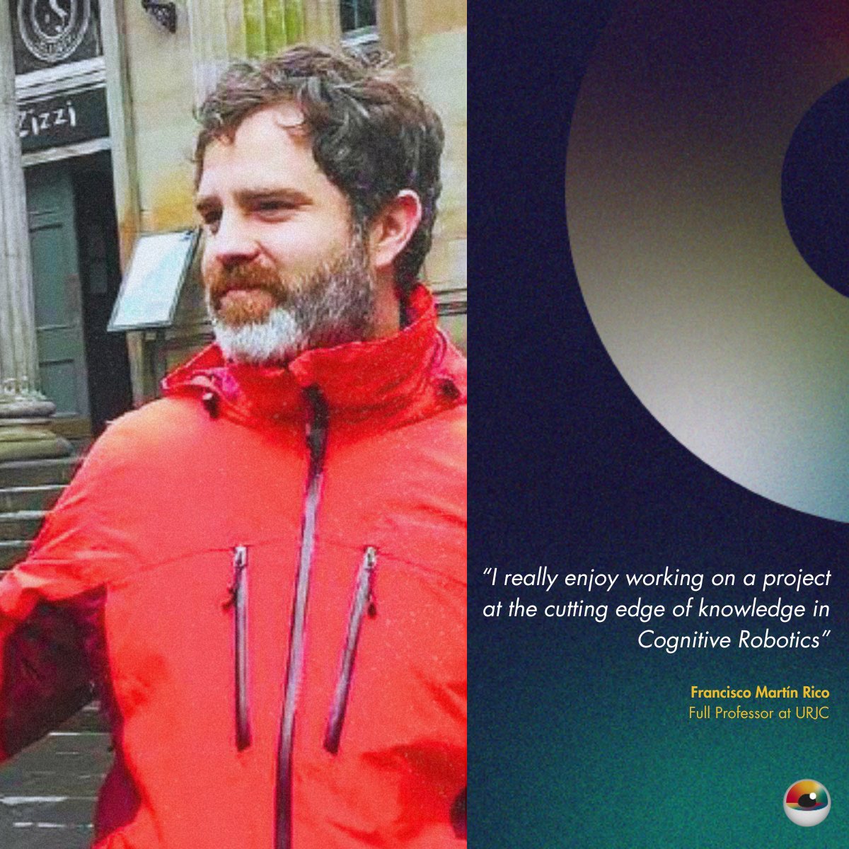 CORESENSE_EU's tweet photo. Leading WP5 (ROSification) is @Fmrico from @urjc . "I ensure that all #Coresense software produced in the project is delivered as #ROS packages, adhering to standards that contribute to the #robotics community and extend the impact of our work beyond the end of the project.” https://t.co/7J3mr3BB0F