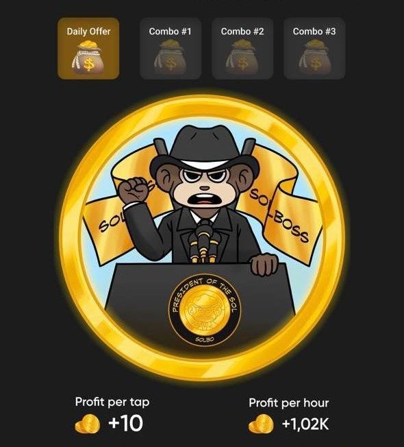 Kaylee_ey's tweet photo. TAP, EARN, REPEAT!
SOLBOTAP: Addictive 'Tap to Earn' fun with $SOLBO rewards.
Level up and cash out!
#SOLBOTAP #SOLBO https://t.co/eYFrr9IixM