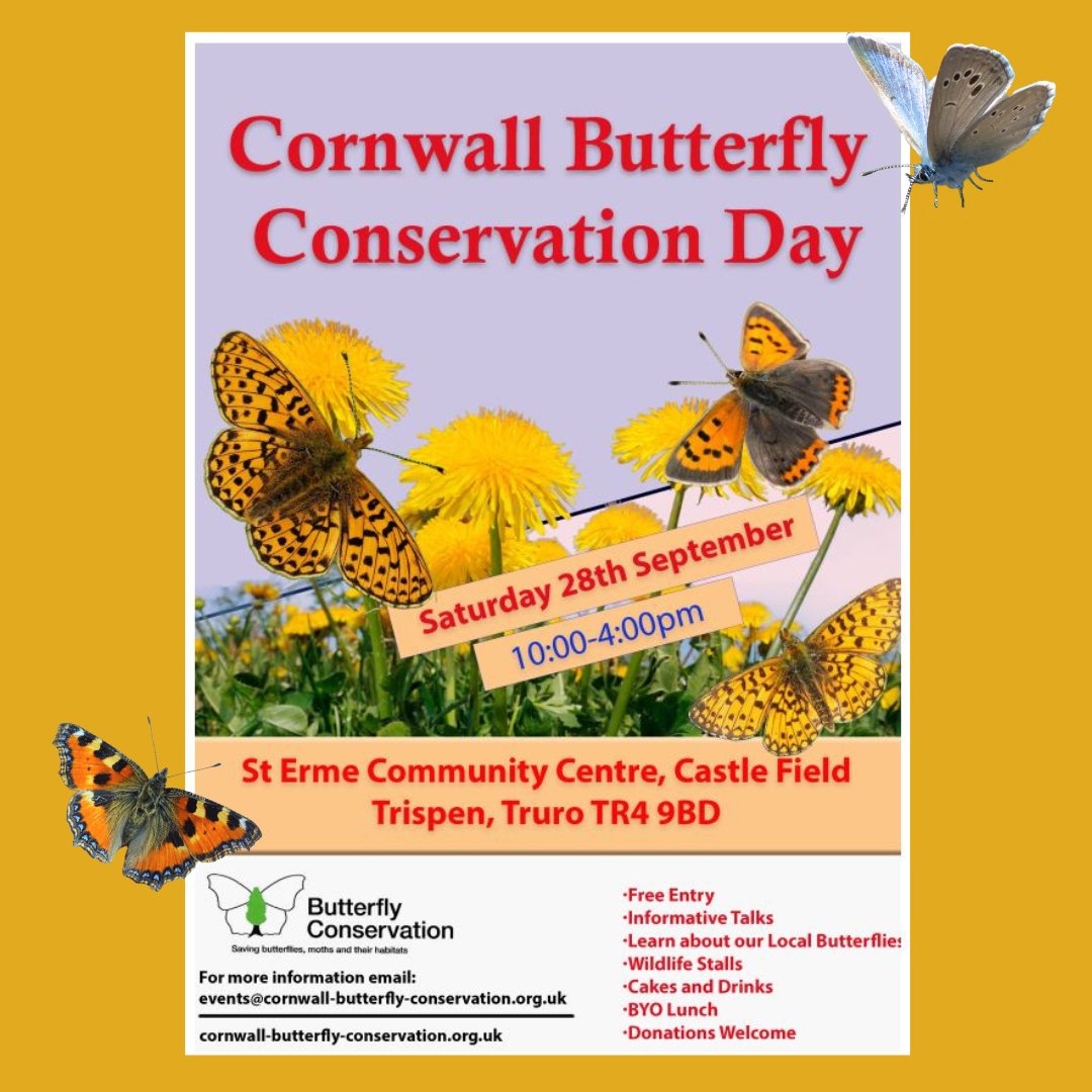 cornishmining (@cornishmining) on Twitter photo We are delighted to have been working with <a href="/Cornwall_BC/">Cornwall Butterfly Conservation</a> to help safeguard habitat for butterflies in Area A5 of the <a href="/CornishMining/">cornishmining</a> World Heritage Site. Pop along to their Conservation Day and find out more about the amazing work the group are doing across Cornwall. We are delighted to have been working with <a href="/Cornwall_BC/">Cornwall Butterfly Conservation</a> to help safeguard habitat for butterflies in Area A5 of the <a href="/CornishMining/">cornishmining</a> World Heritage Site. Pop along to their Conservation Day and find out more about the amazing work the group are doing across Cornwall.