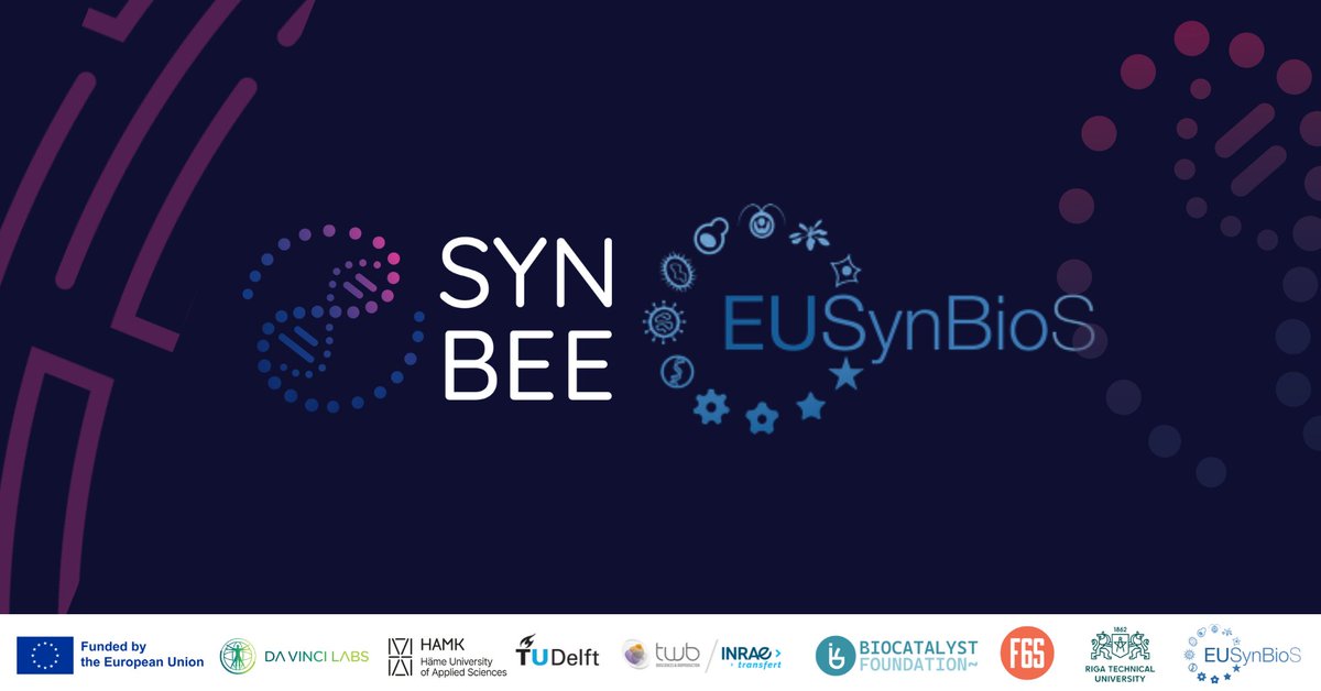 Big news from SYNBEE!🚀

We’re partnering with #EUSynBioS to boost SynBio innovation across Europe.
Together, we’ll support young researchers, promote entrepreneurship, &amp; engage the public through exciting initiatives!

Read about the partnership here:👉 synbee.eu/eusynbios-join….