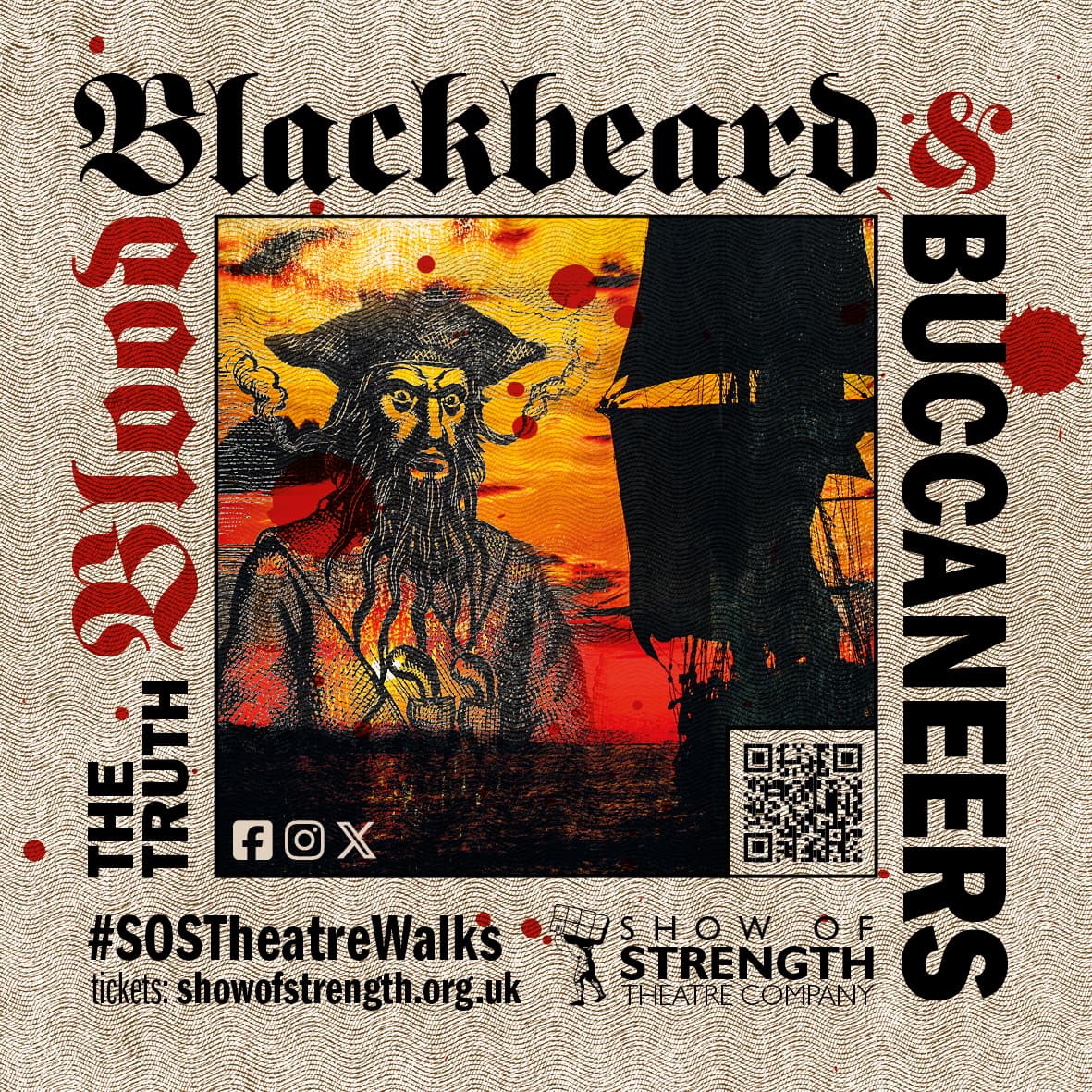Show of Strength (@showofstrength) on Twitter photo What Did The Pirate Say On His 80th Birthday?
AYE MATEY
Happy TALK LIKE A PIRATE DAY!
Our BLOOD BLACKBEARD & BUCCANEERS tour tells the truth about Blackbeard at last
Next one Tue 24 Sept
showofstrength.org.uk/productions/bl…
<a href="/VisitBristol/">Visit Bristol</a> <a href="/llandoger_trow/">The Llandoger Trow</a> @brizzleness
#TalkLikeAPirateDay What Did The Pirate Say On His 80th Birthday?
AYE MATEY
Happy TALK LIKE A PIRATE DAY!
Our BLOOD BLACKBEARD & BUCCANEERS tour tells the truth about Blackbeard at last
Next one Tue 24 Sept
showofstrength.org.uk/productions/bl…
<a href="/VisitBristol/">Visit Bristol</a> <a href="/llandoger_trow/">The Llandoger Trow</a> @brizzleness
#TalkLikeAPirateDay